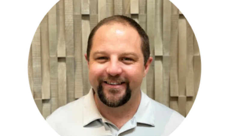 A headshot of Tim R., our Senior Director of Aquatics.